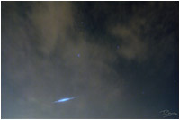 Iridium flare