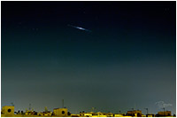 Iridium flare