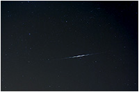 Iridium flare