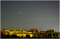 Iridium flare