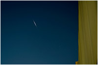 Iridium flare