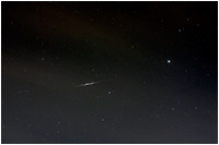 Iridium flare