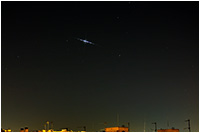 Iridium flare